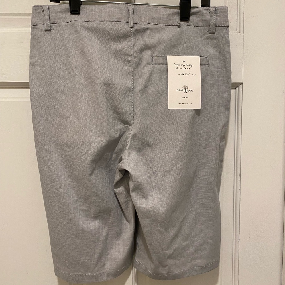 Craft + flow Gray Shorts - Picture 3 of 7
